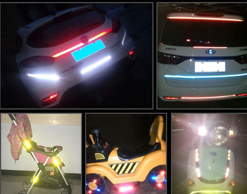 Car and motorcycle bicycle reflective tape