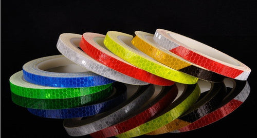 Car and motorcycle bicycle reflective tape