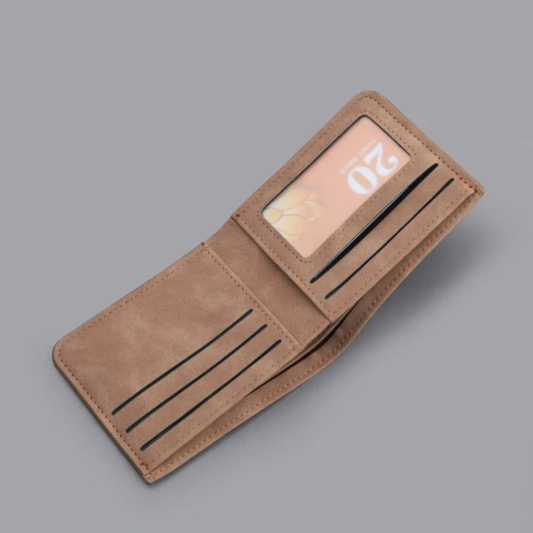 Harley Biker Slim Wallet – Vintage Ride Series